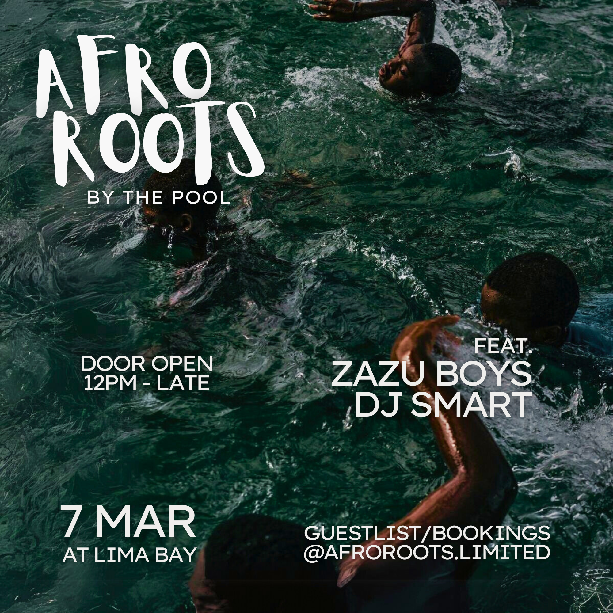 Afro Roots By The Pool at TBA - Lima Bay, Bali
