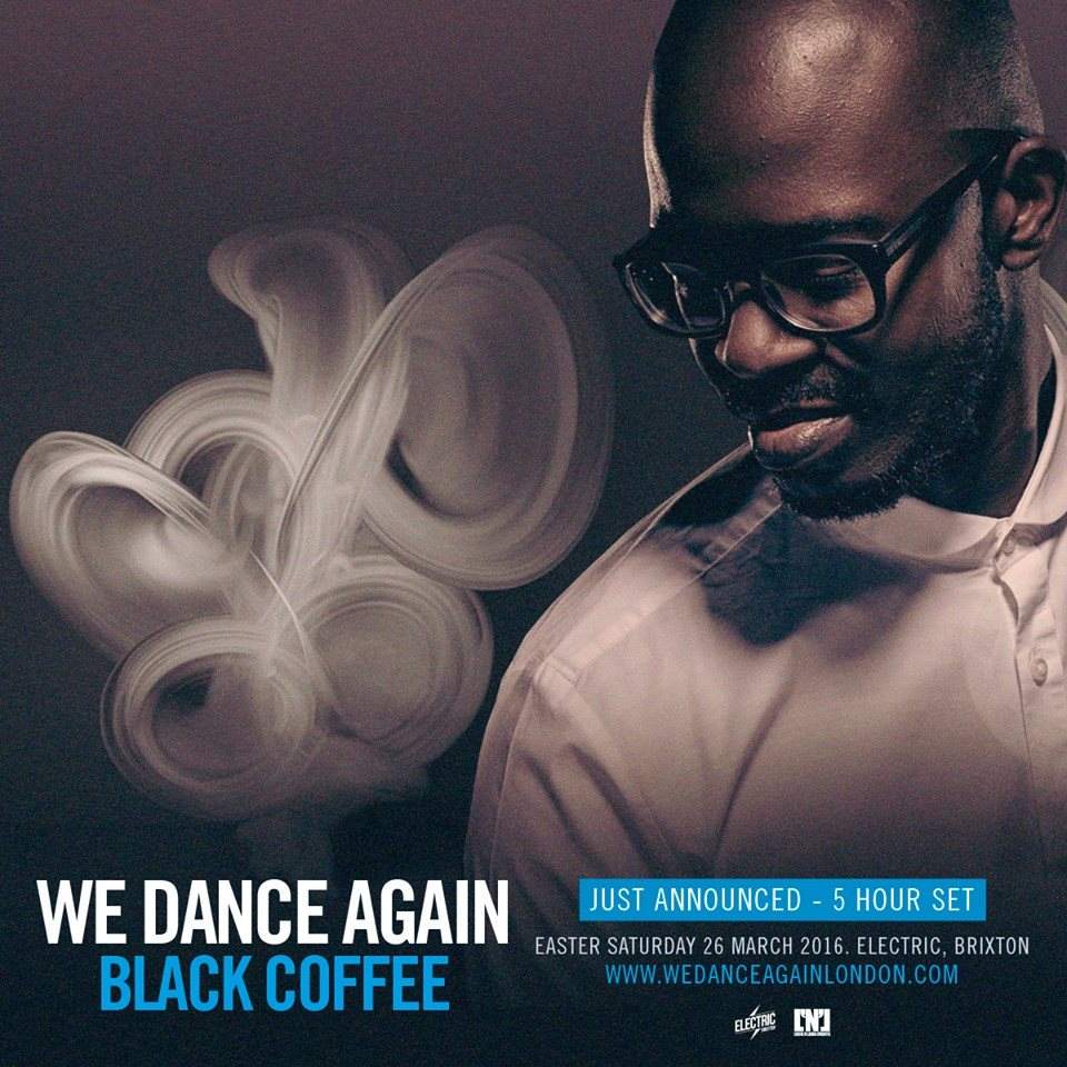 We Dance Again with Black Coffee - Página trasera