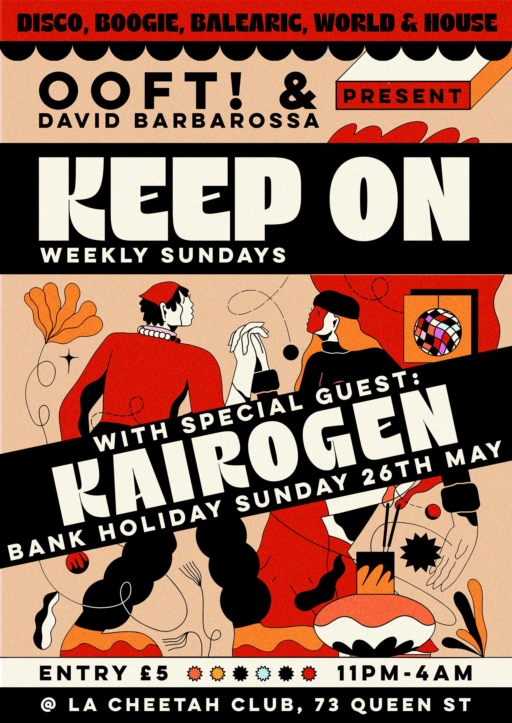 KEEP ON Bank Holiday with Special Guest Kairogen - フライヤー表
