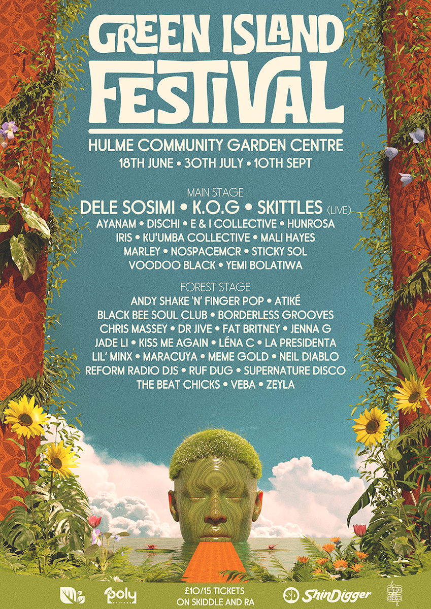 Green Island Festival IV - Página frontal