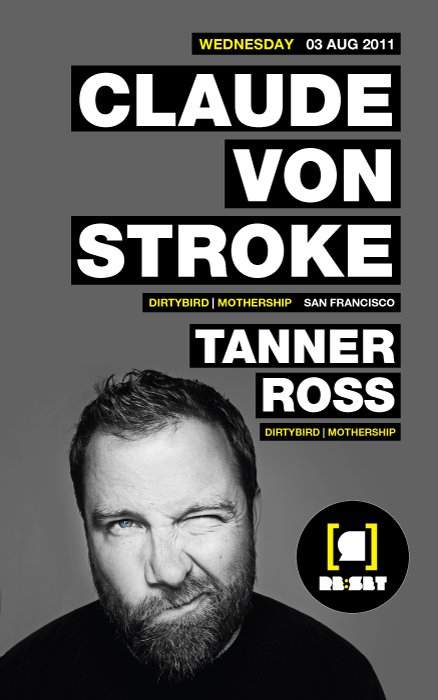 Re:set presents Claude Vonstroke with Tanner Ross - Página frontal