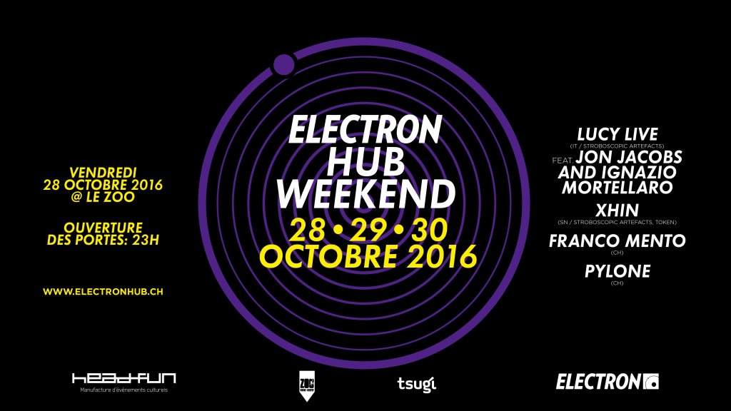 Electron Hub Weekend • Night 1 - フライヤー表