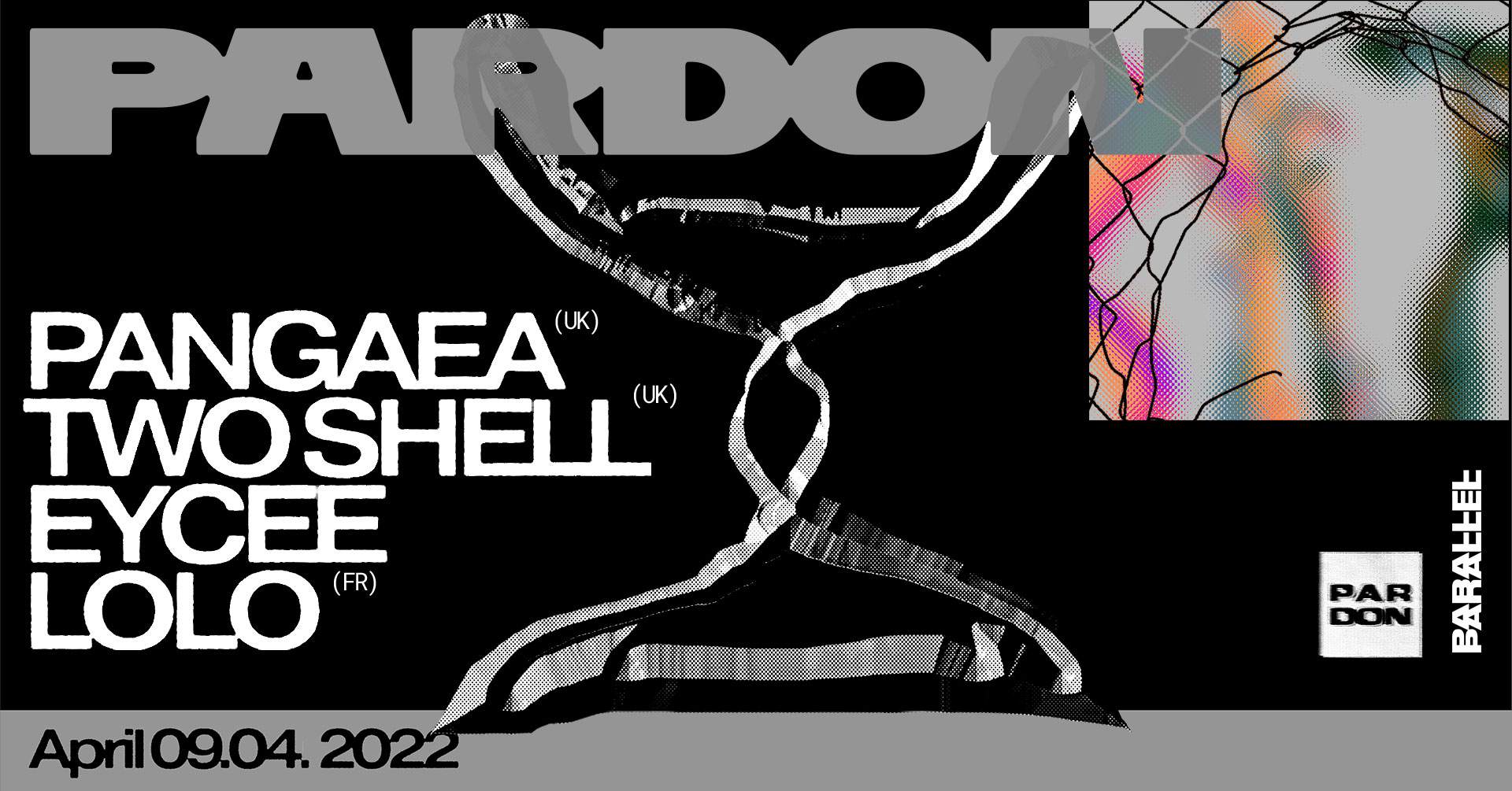 PARDON #6 w/ Pangaea, Two Shell, EYCEE and Lolo - Página frontal