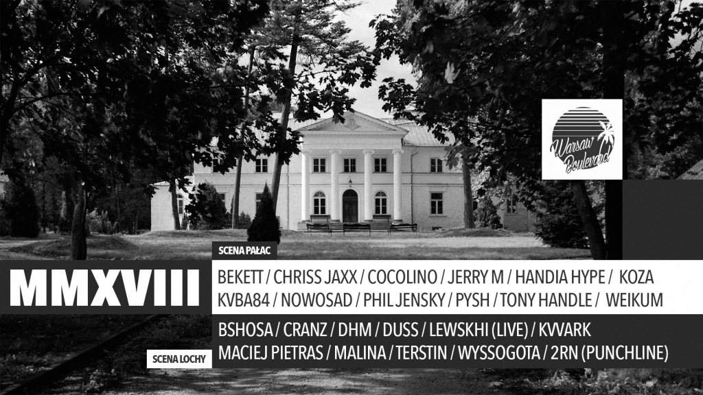 Warsaw Boulevard: M M X V I I I: NYE - Página frontal