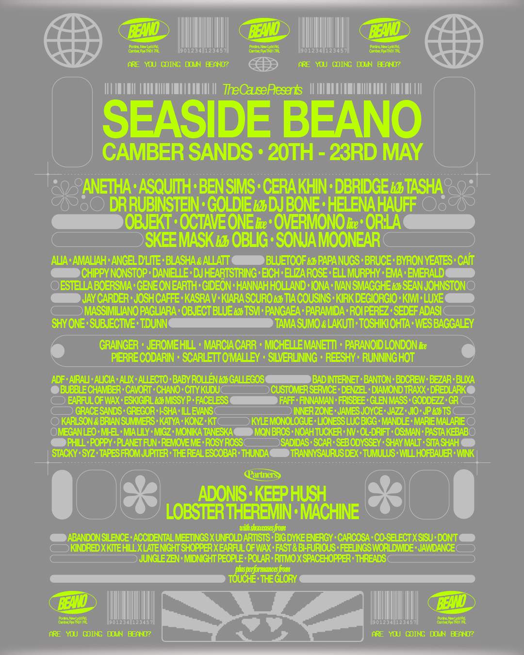The Cause Seaside Beano A Three Day & Night Festival on the South