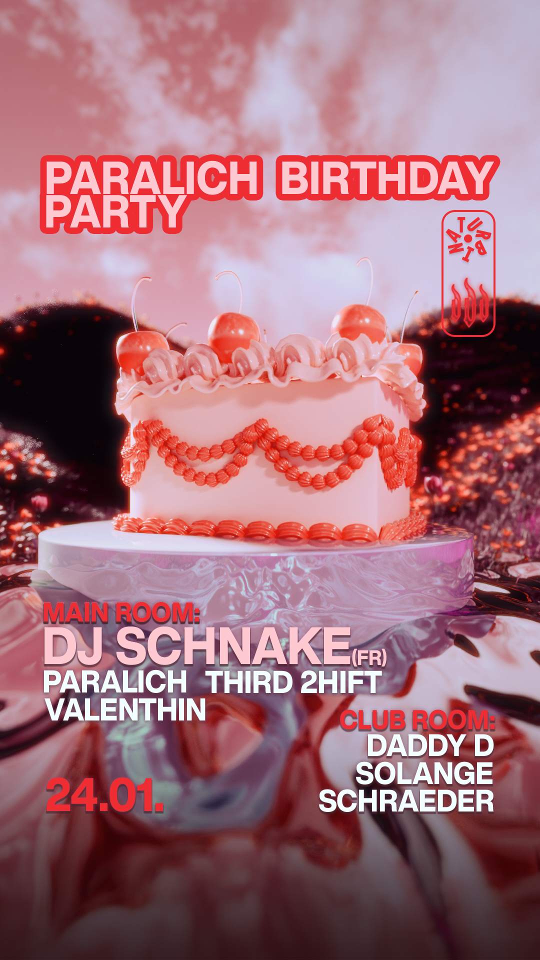 DEAD END presents: Paralich Birthday Bash with Dj Schnake (FR) at