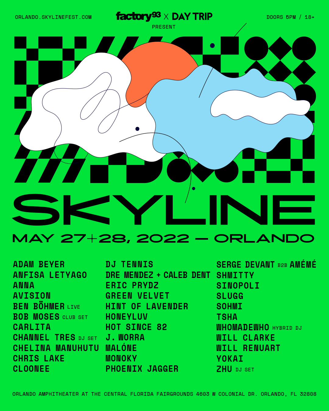 Factory 93 and Day Trip present: Skyline Festival Orlando - Página frontal