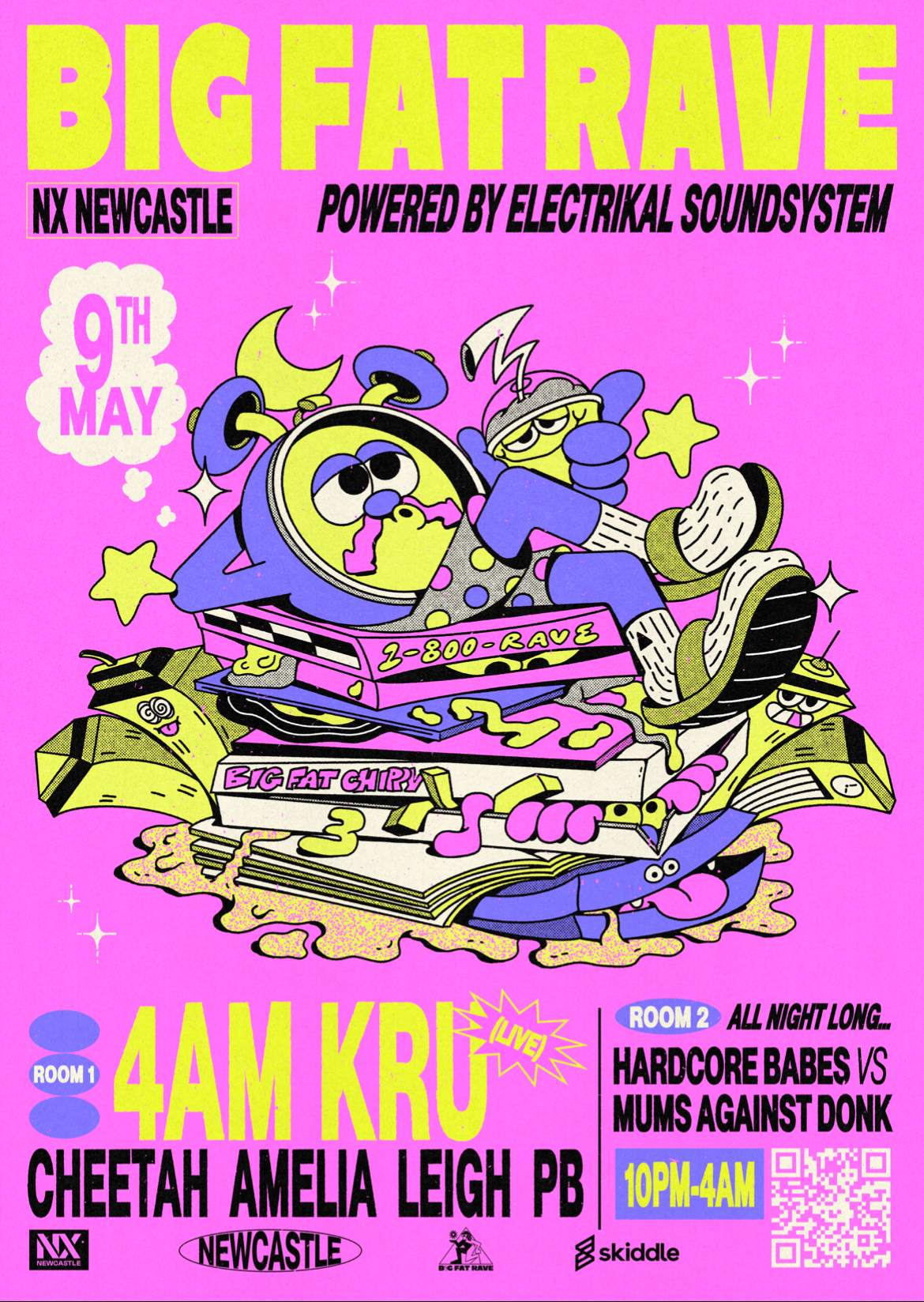 Big Fat Rave: 4am Kru / Powered by Electrikal Soundsystem at NX ...