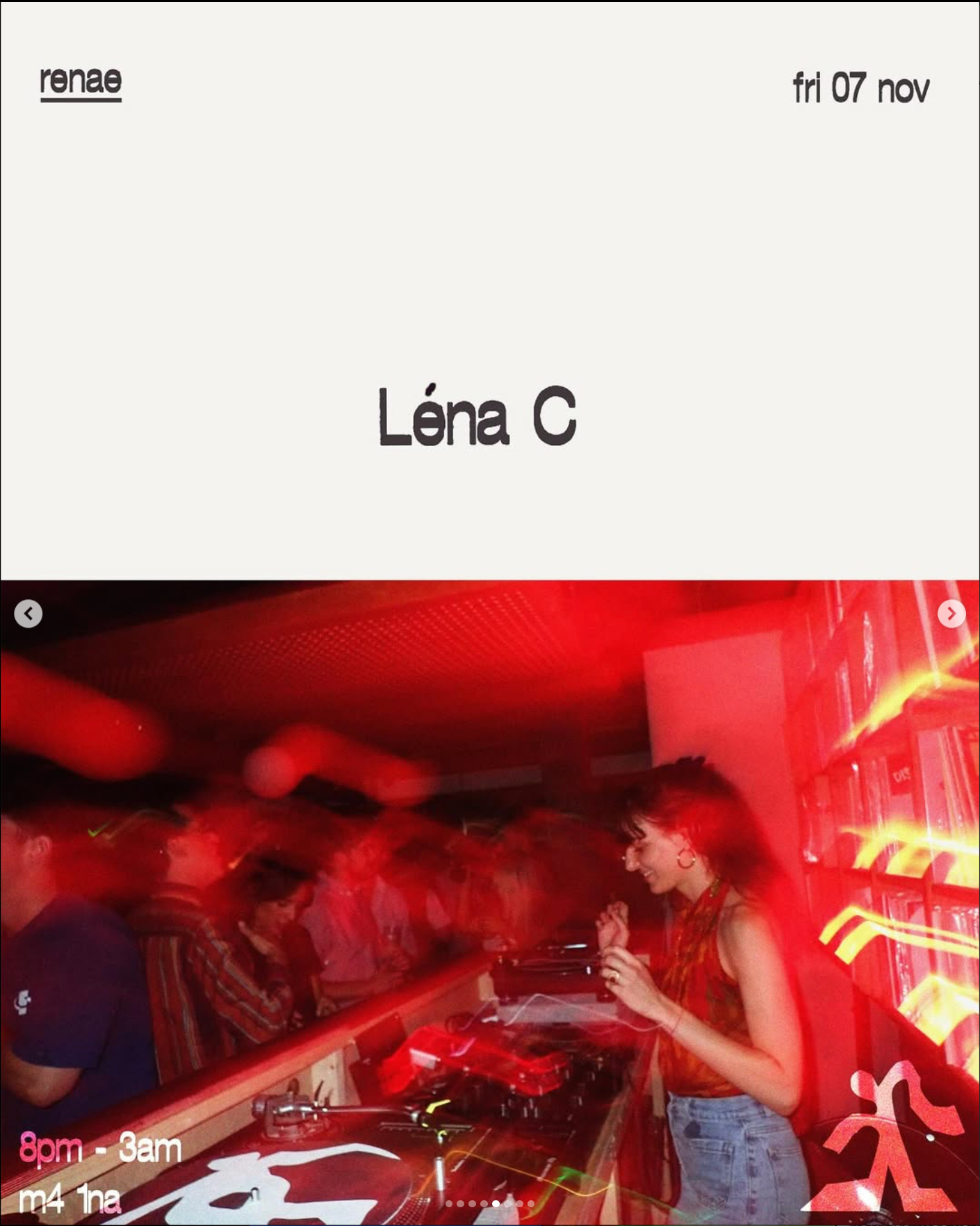 renae: Léna C at renae, Manchester