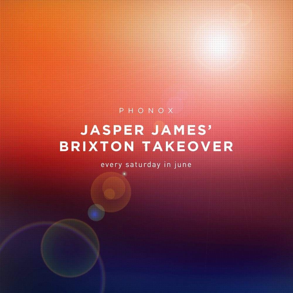 Jasper James' Brixton Takeover: Day & Night - Página frontal