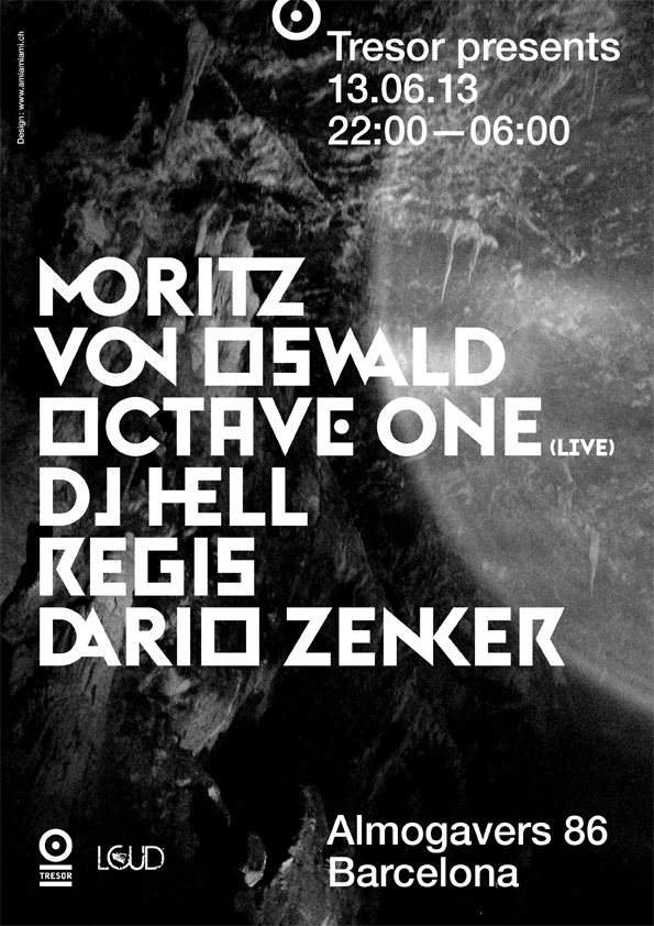Tresor Berlin Showcase - Moritz Von Oswald, Octave One, Dj Hell, Regis - Página frontal