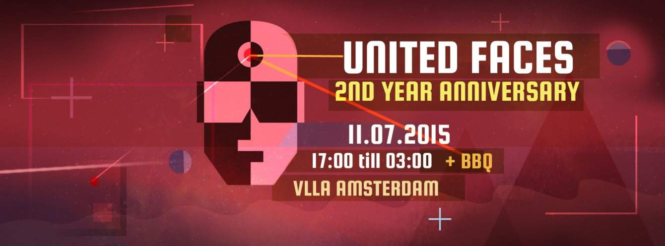United Faces 2nd Year Anniversary - Página frontal