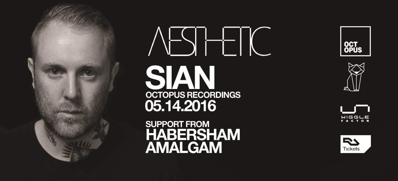 Wiggle Factor presents Aesthetic with Sian - Página frontal