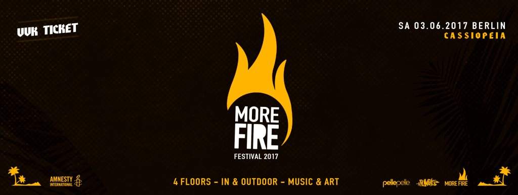 More Fire Festival - フライヤー表