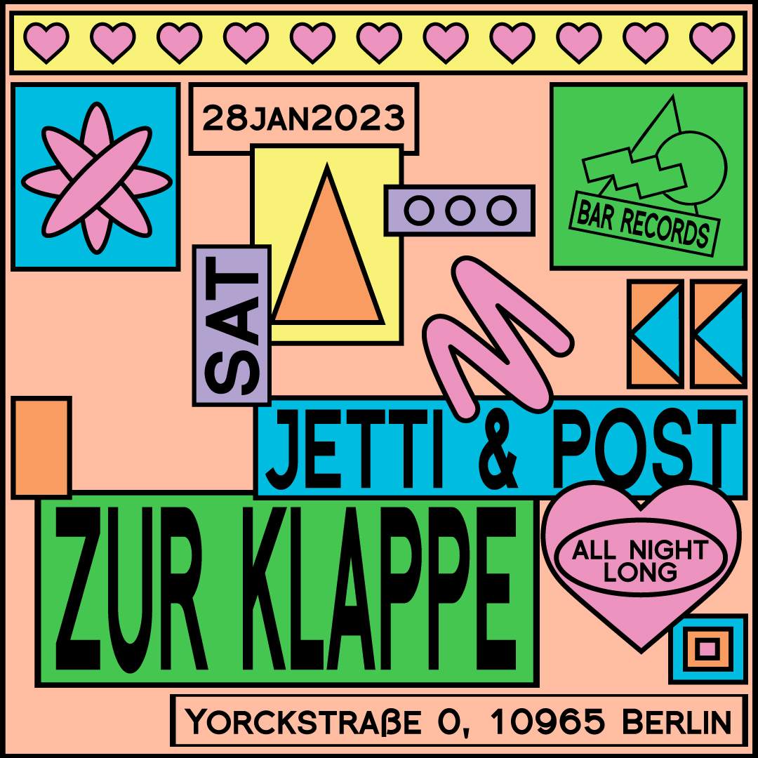 BAR Records x Zur Klappe - Página frontal