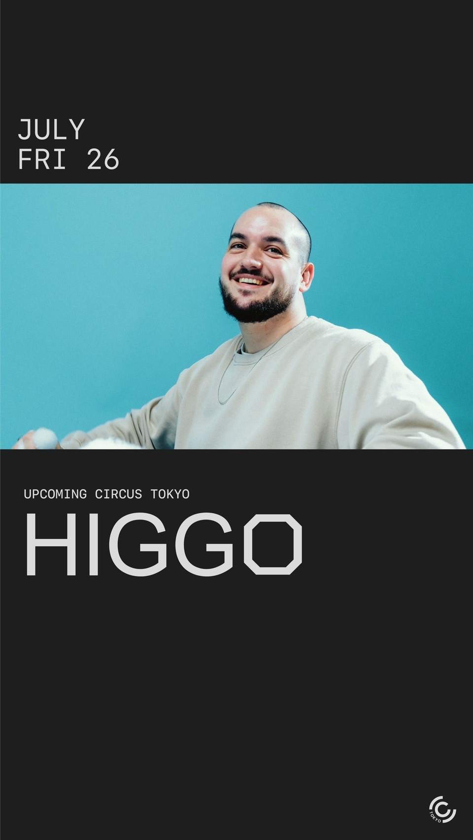 RIP with Higgo - フライヤー表