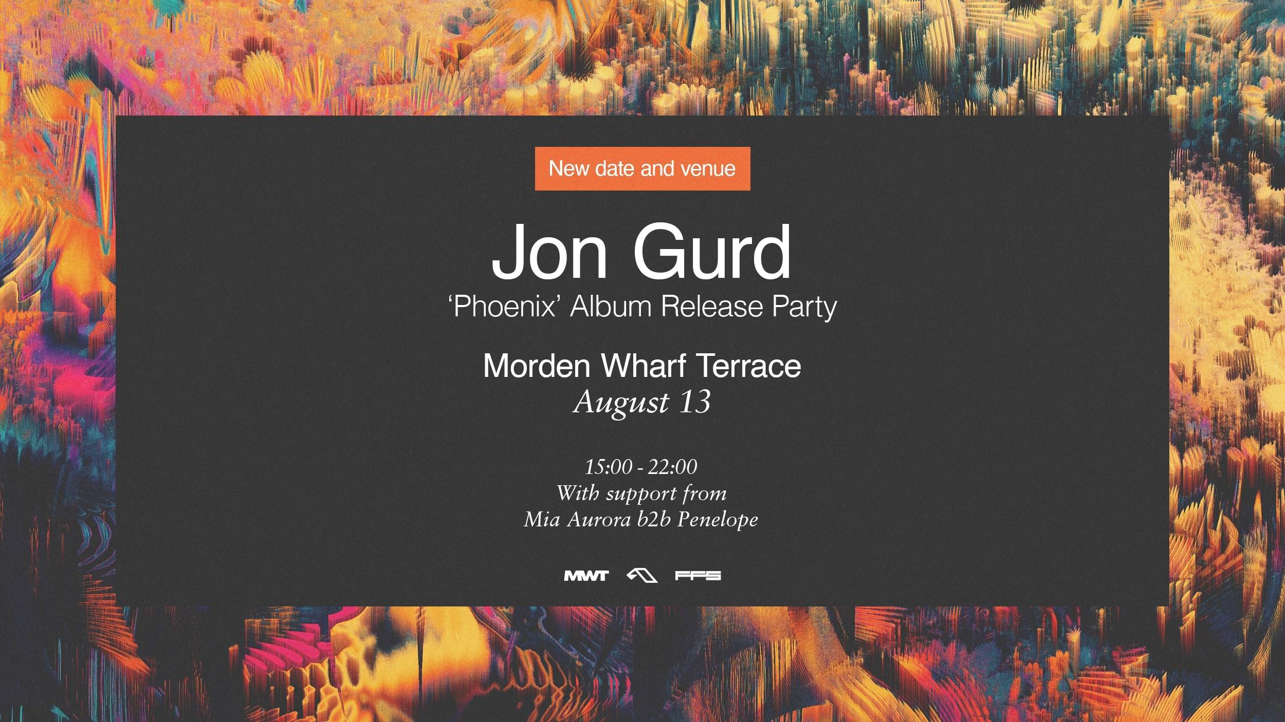 Jon Gurd 'Phoenix' Album Release Party - Página frontal