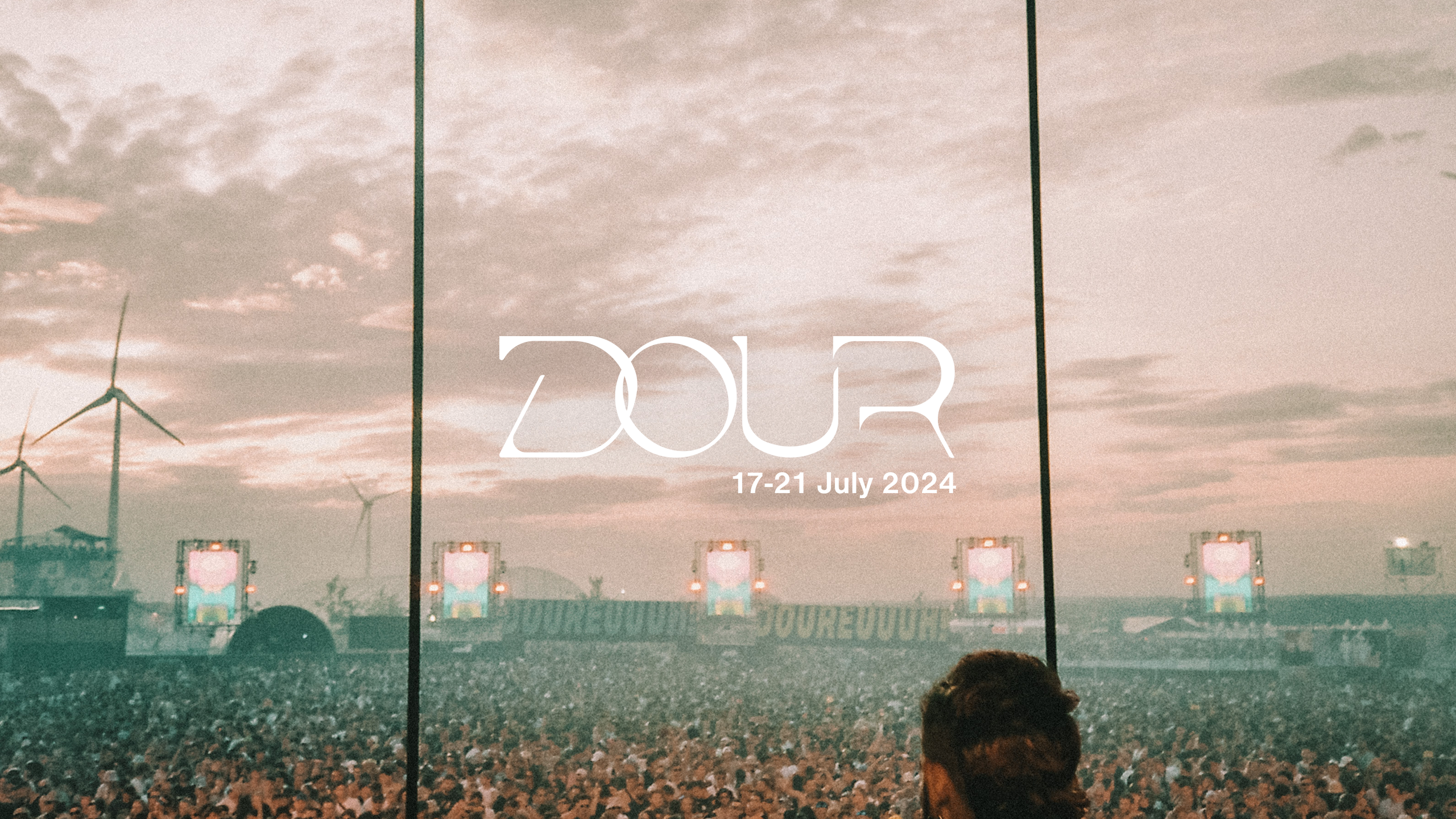 Dour Festival 2024 - Day 1 - フライヤー表