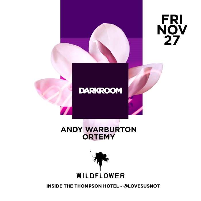 Darkroom presents Andy Warburton - Página frontal