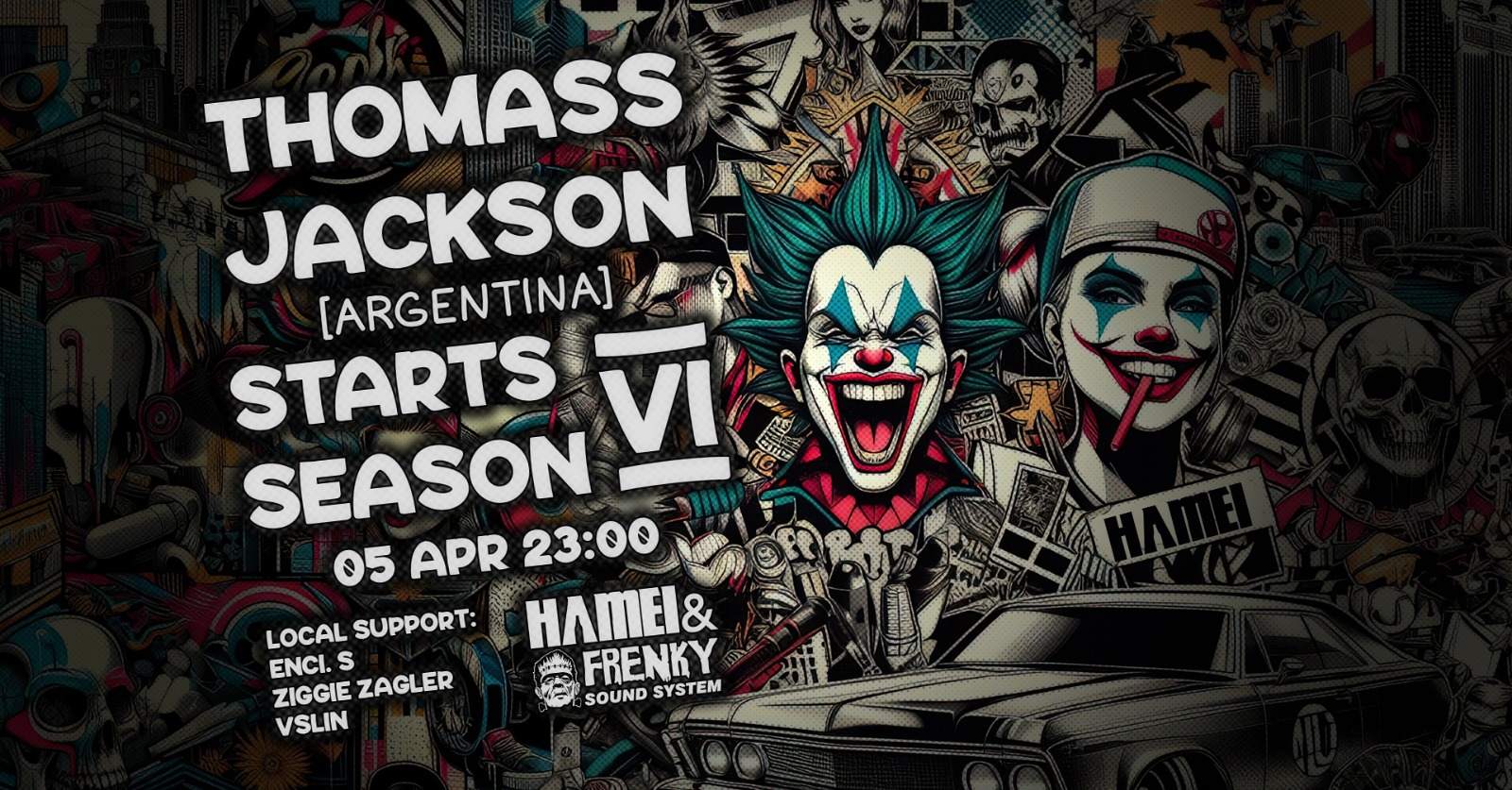 Thomass Jackson [Argentina] Opens Season VI - Página trasera