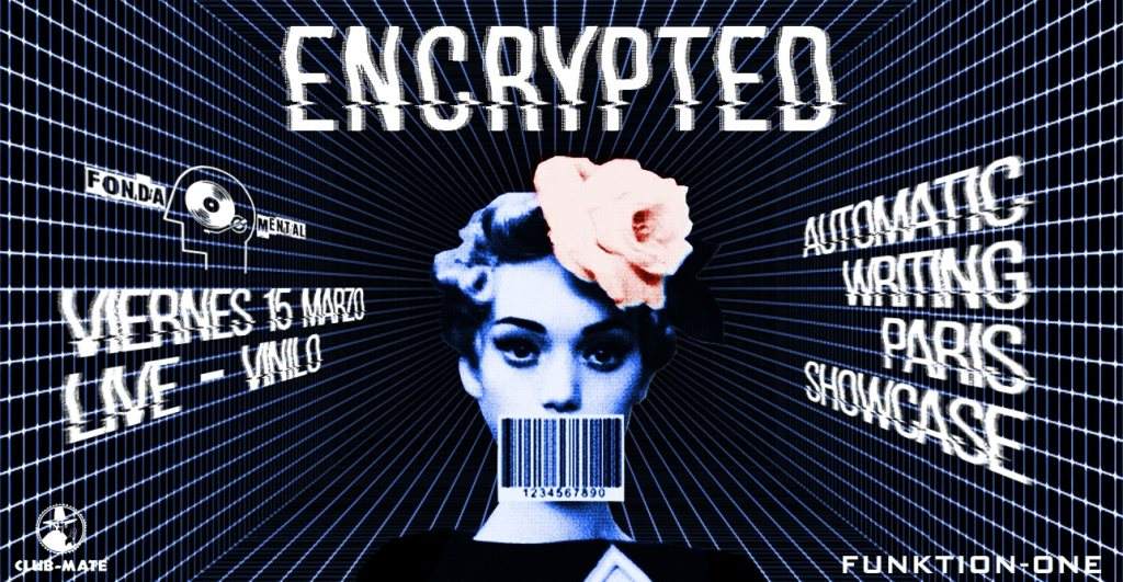 Fonda Mental #23 Encrypted - Flyer front