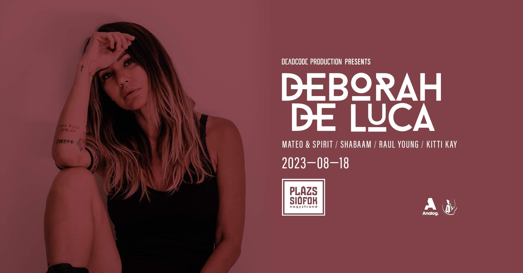 Deborah De Luca Siófok - Página frontal