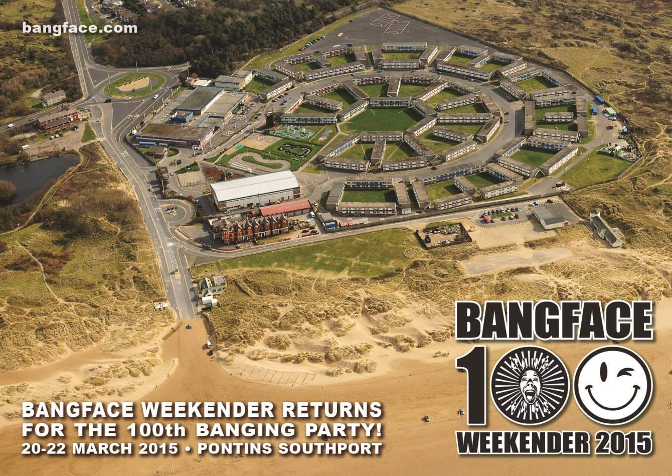 Bangface Weekender 2015 - フライヤー表