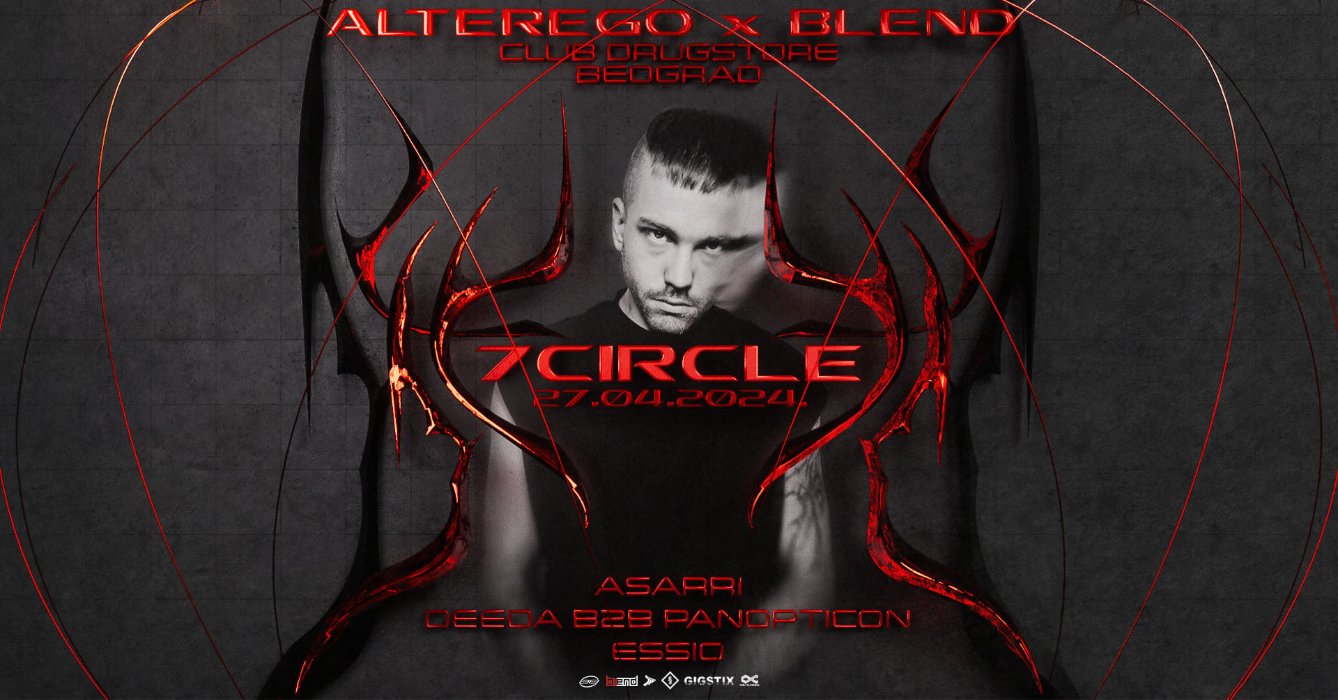 ALTEREGO x BLEND with 7CIRCLE - Página frontal