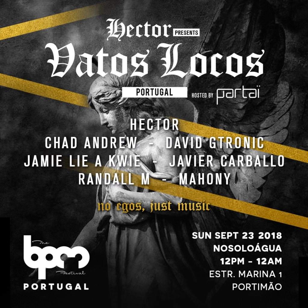 BPM Portugal 2018: Vatos Locos - Página frontal