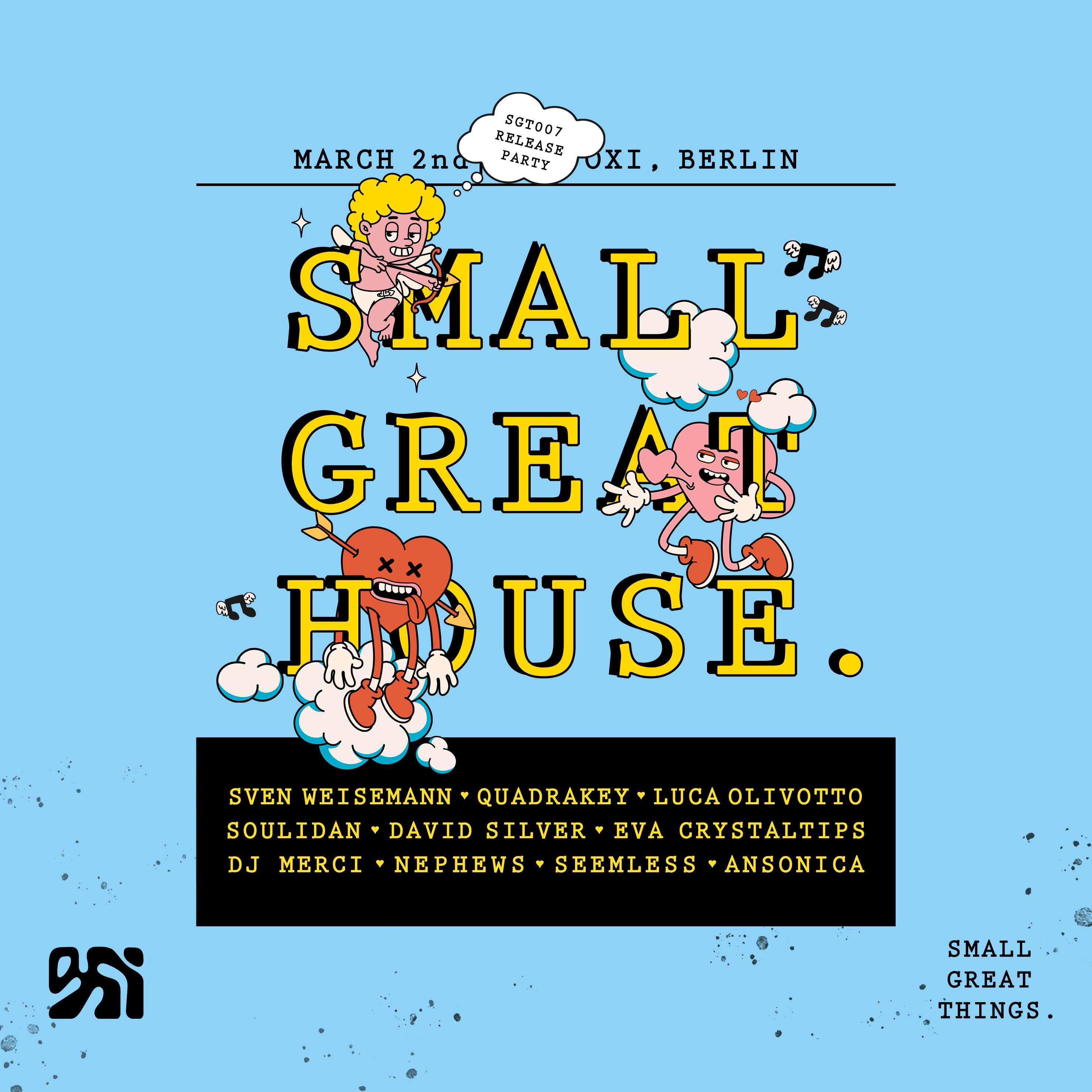 Small Great House (Small Great Things) - フライヤー裏