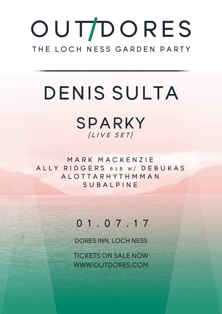 OutDores - The Loch Ness Garden Party bei Dores Inn, Scotland