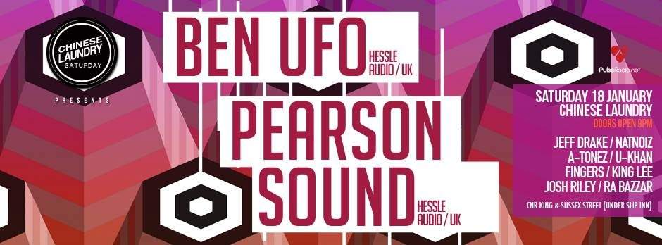 Pearson Sound, BEN UFO - Página frontal