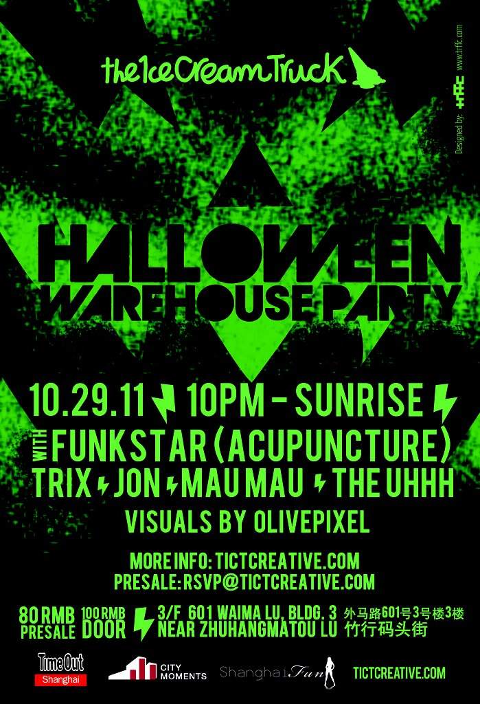 Tict - Halloween Warehouse Party *venue Update - Página frontal
