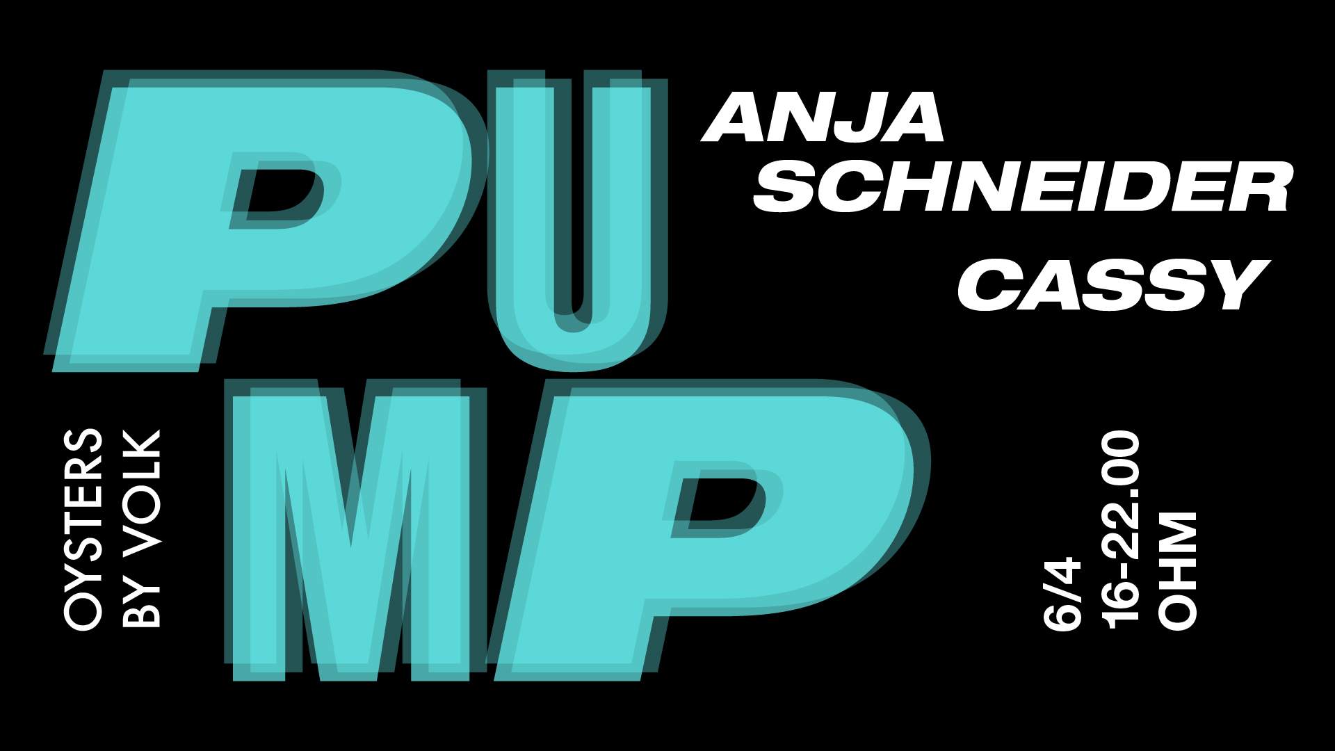 PuMp Berlin Launch - フライヤー表
