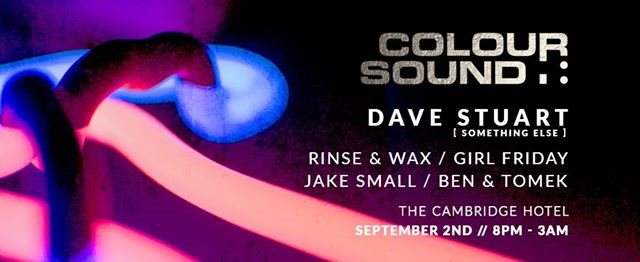 ColourSound September Ft: Dave Stuart (Something Else) - Página frontal