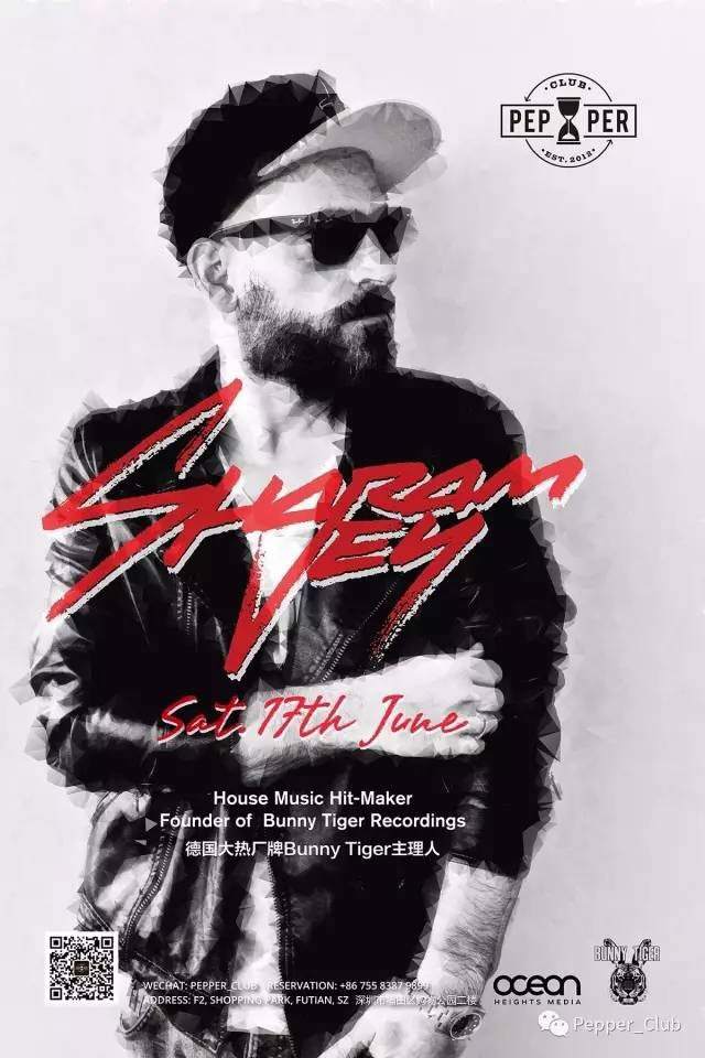 Sharam Jey at Pepper Club, Shenzhen