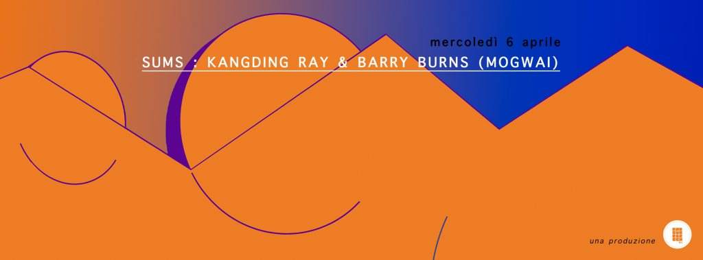 Sums: Kangding Ray & Barry Burns (Mogwai) - Electropark Exchange #1 - Página frontal