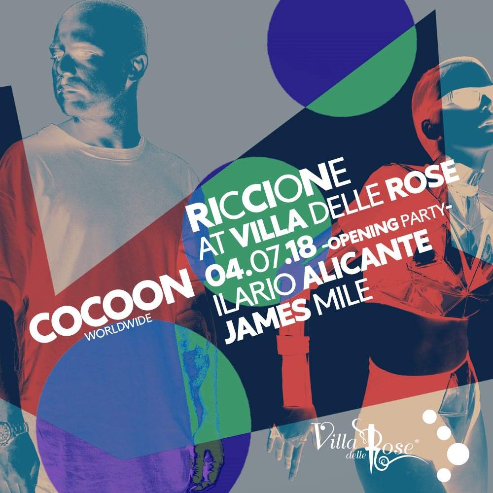 Cocoon Riccione - フライヤー表
