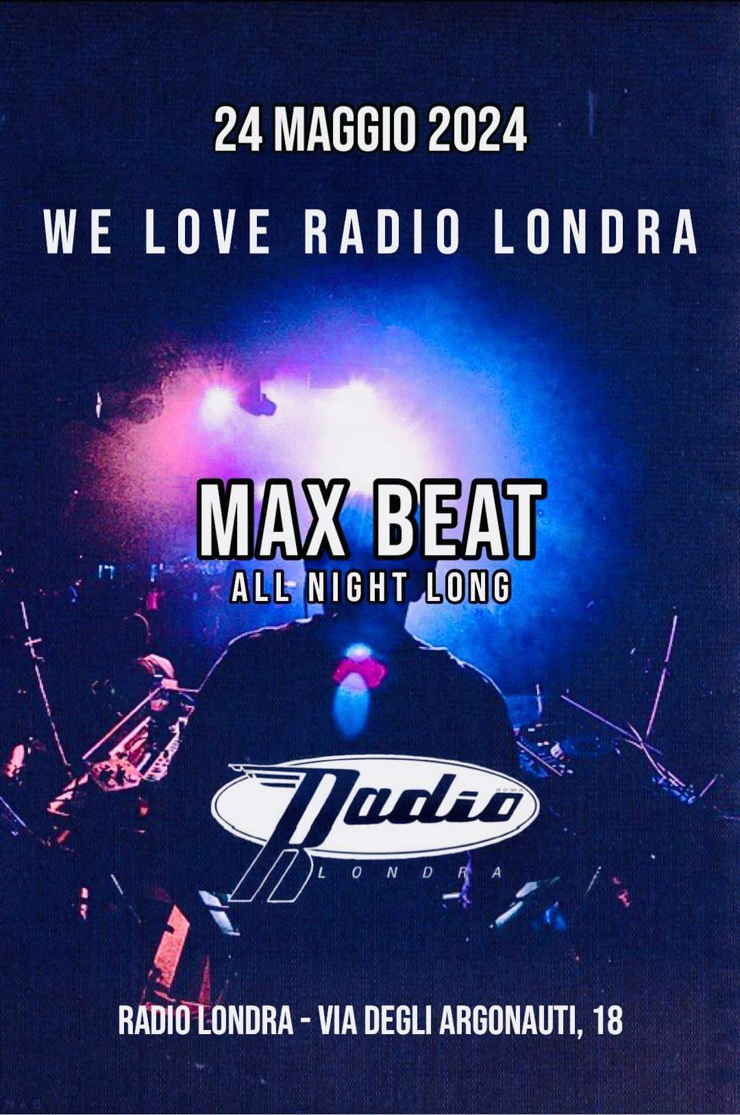 We love RADIO LONDRA - フライヤー表