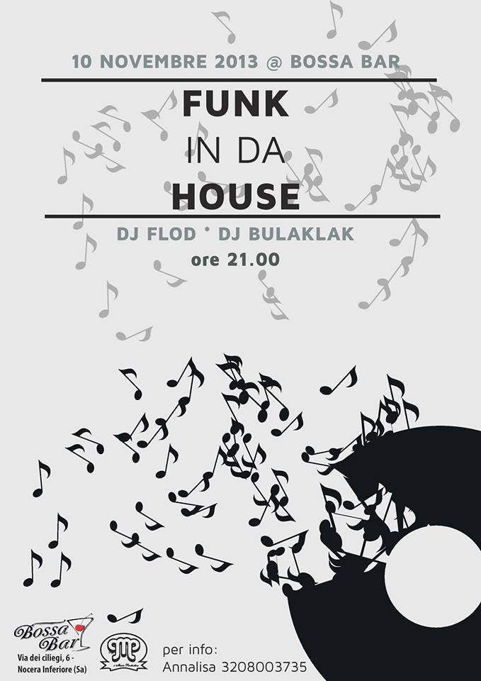 Funk In Da House - Página trasera