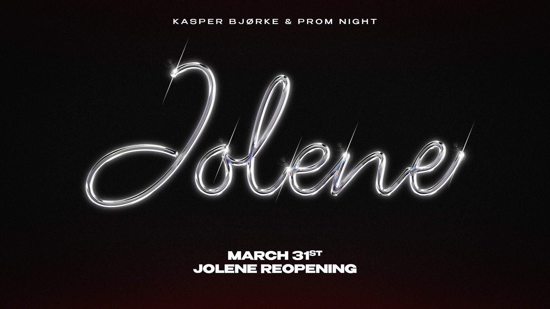 Jolene Reopening - Página frontal