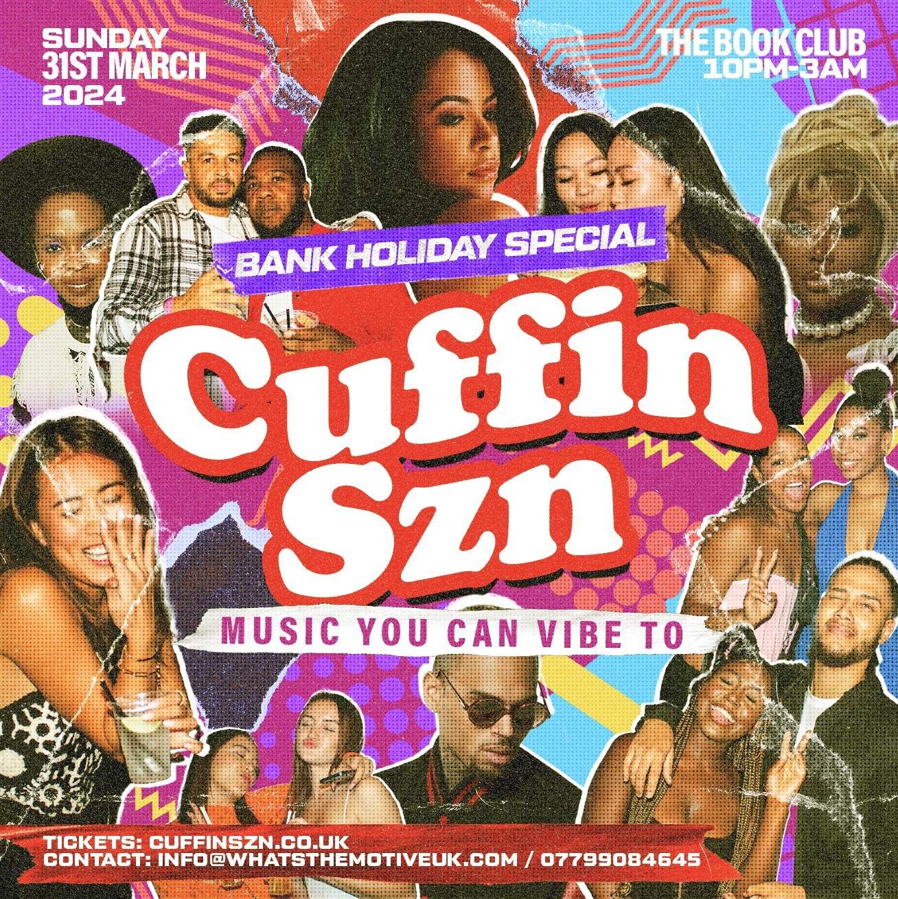CUFFIN SZN - RnB, HipHop & Afrobeats for u to vibe to - Página trasera