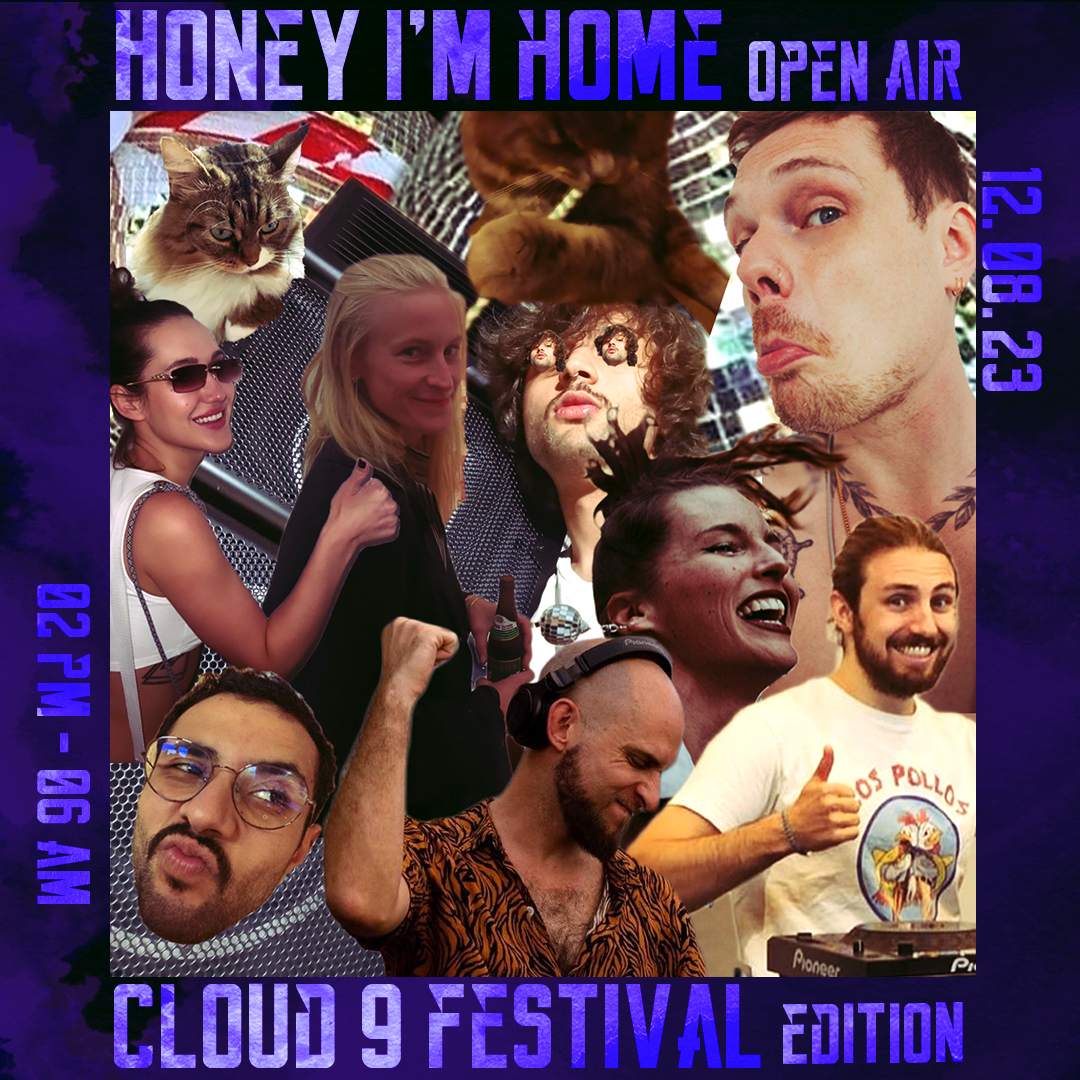 Honey I'm Home Open Air at Cloud Nine Festival - Página frontal
