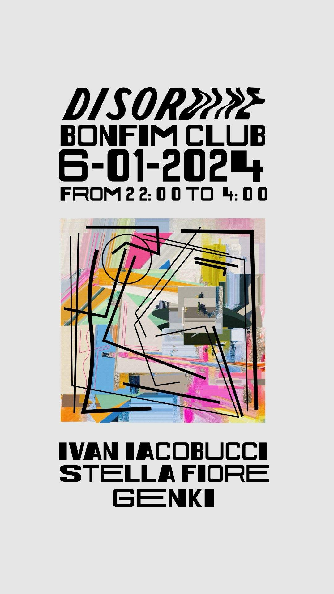 Ivan Iacobucci B2B Stella Fiore // GENKI - フライヤー表