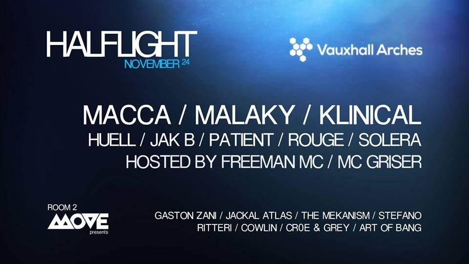 Move Feat. Halflight with Macca, Malaky & Klinical - Página frontal