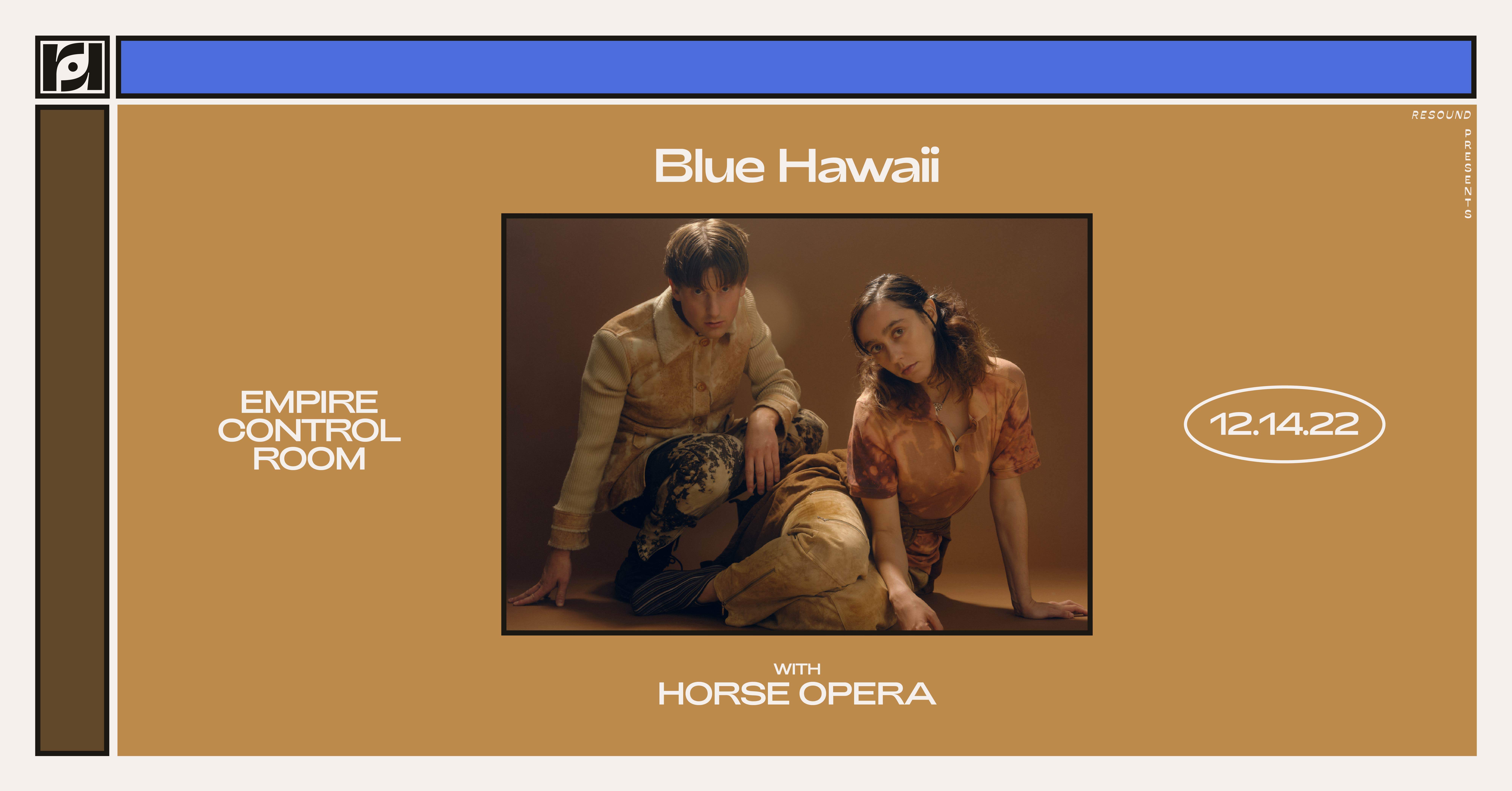 Blue Hawaii - Página frontal