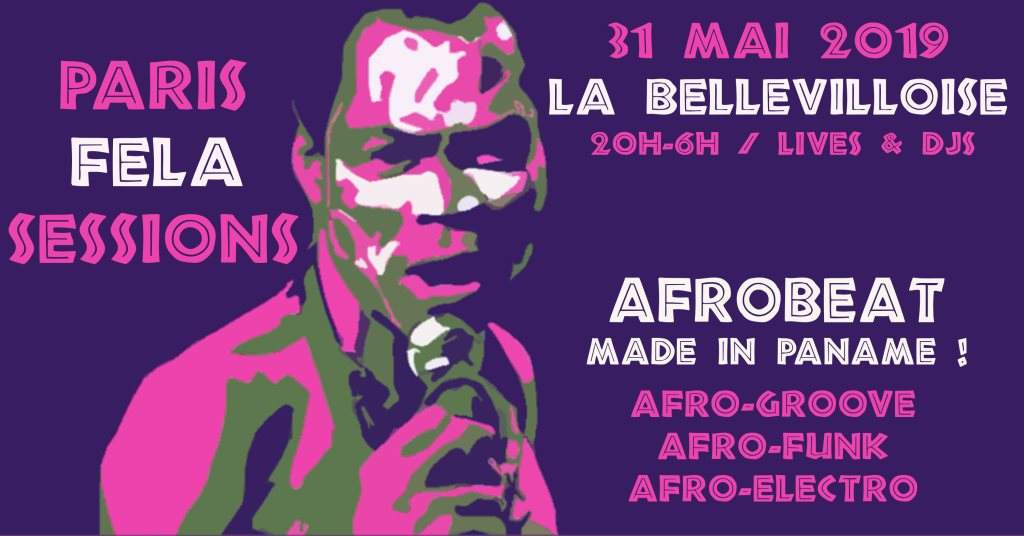 Paris Fela Sessions - Afrobeat Made in Paname  - Página frontal