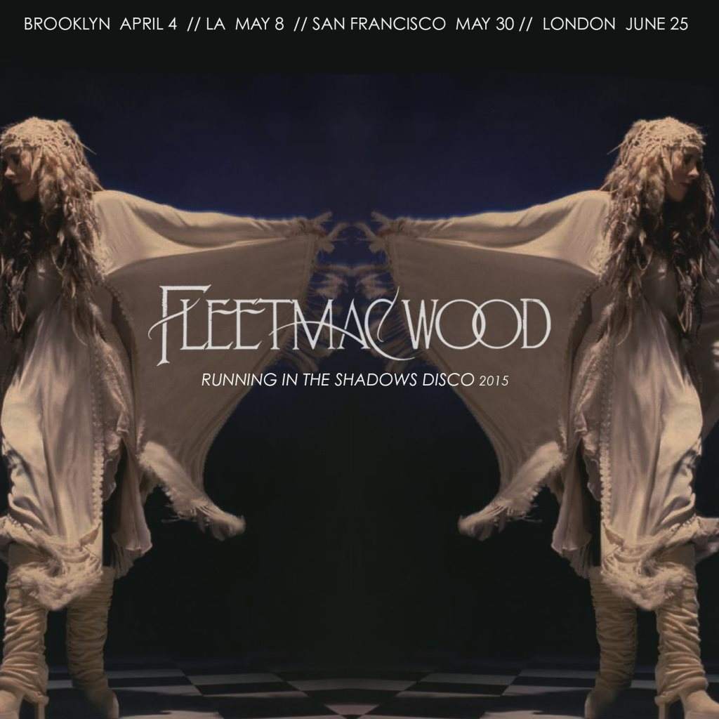 Fleetmac Wood presents Running in the Shadows Disco - Página frontal