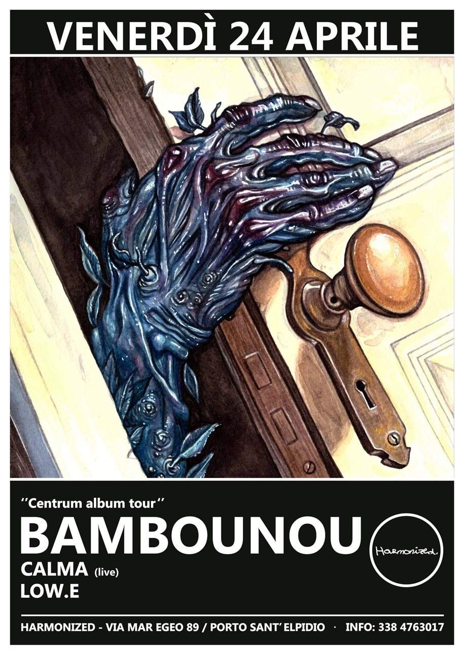 Harmonized presents Bambounou - フライヤー表