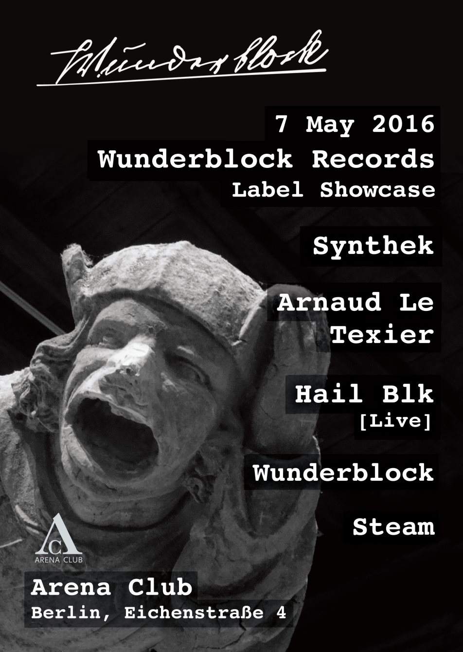 Wunderblock Records Label Showcase #2 - Página frontal